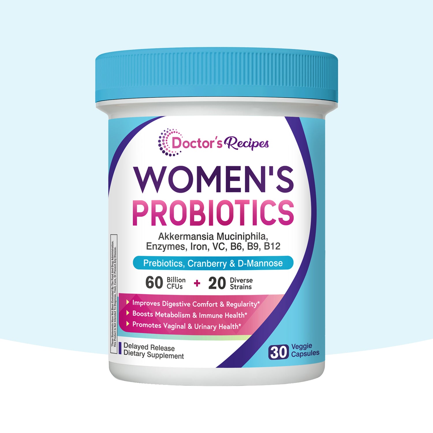 ハイパーファインブロックプラス DIET Women's Probiotics AKK Iron – Doctor's Recipes