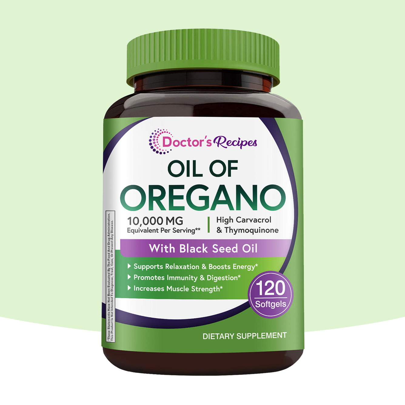 Oregano Oil 120 Softgels