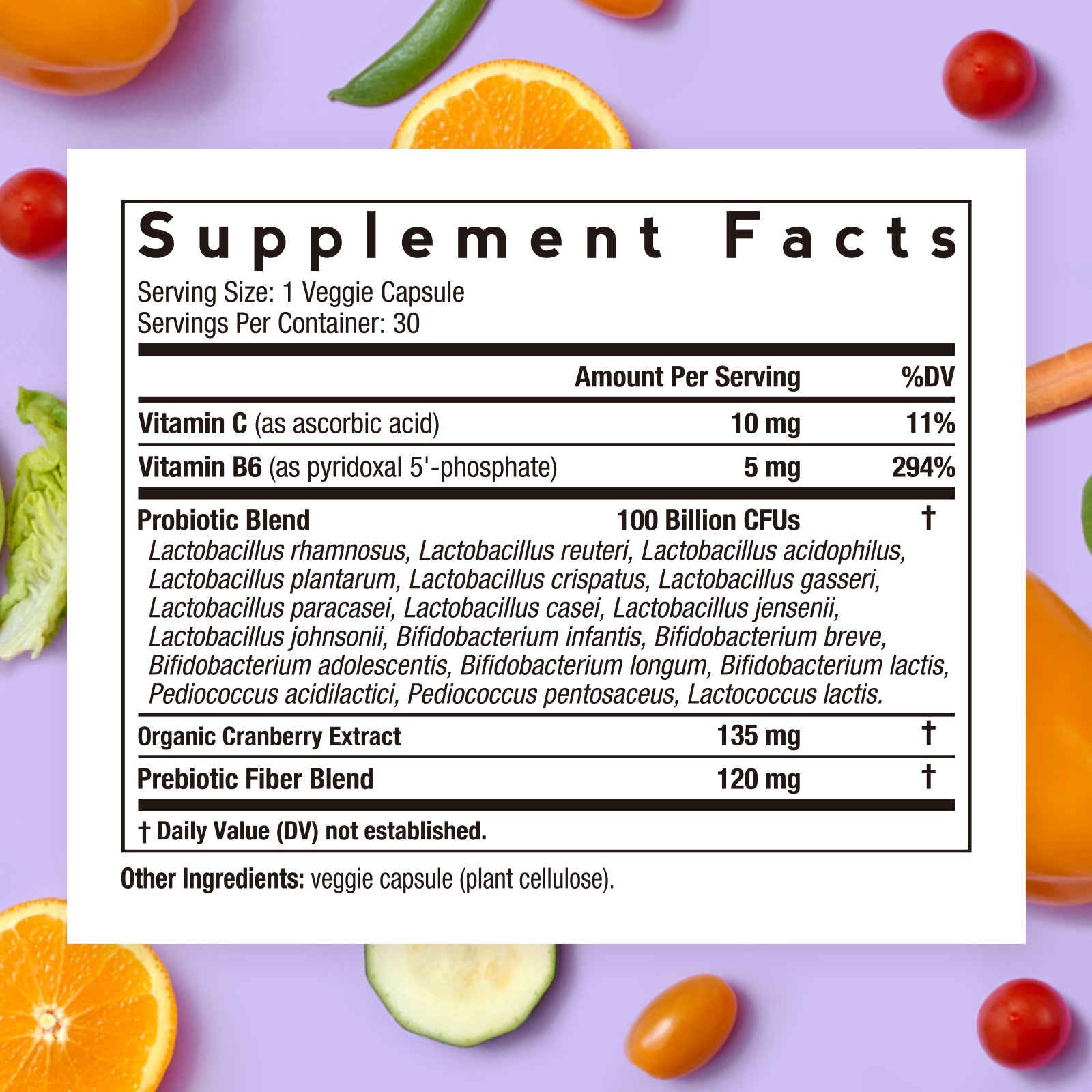 100 Billion Women's Probiotics P-5-P