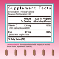 Iron 27 mg with Vitamin C