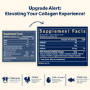 Supplement Facts | 10g MG of Collagen, Type I II III V X | 45 servings