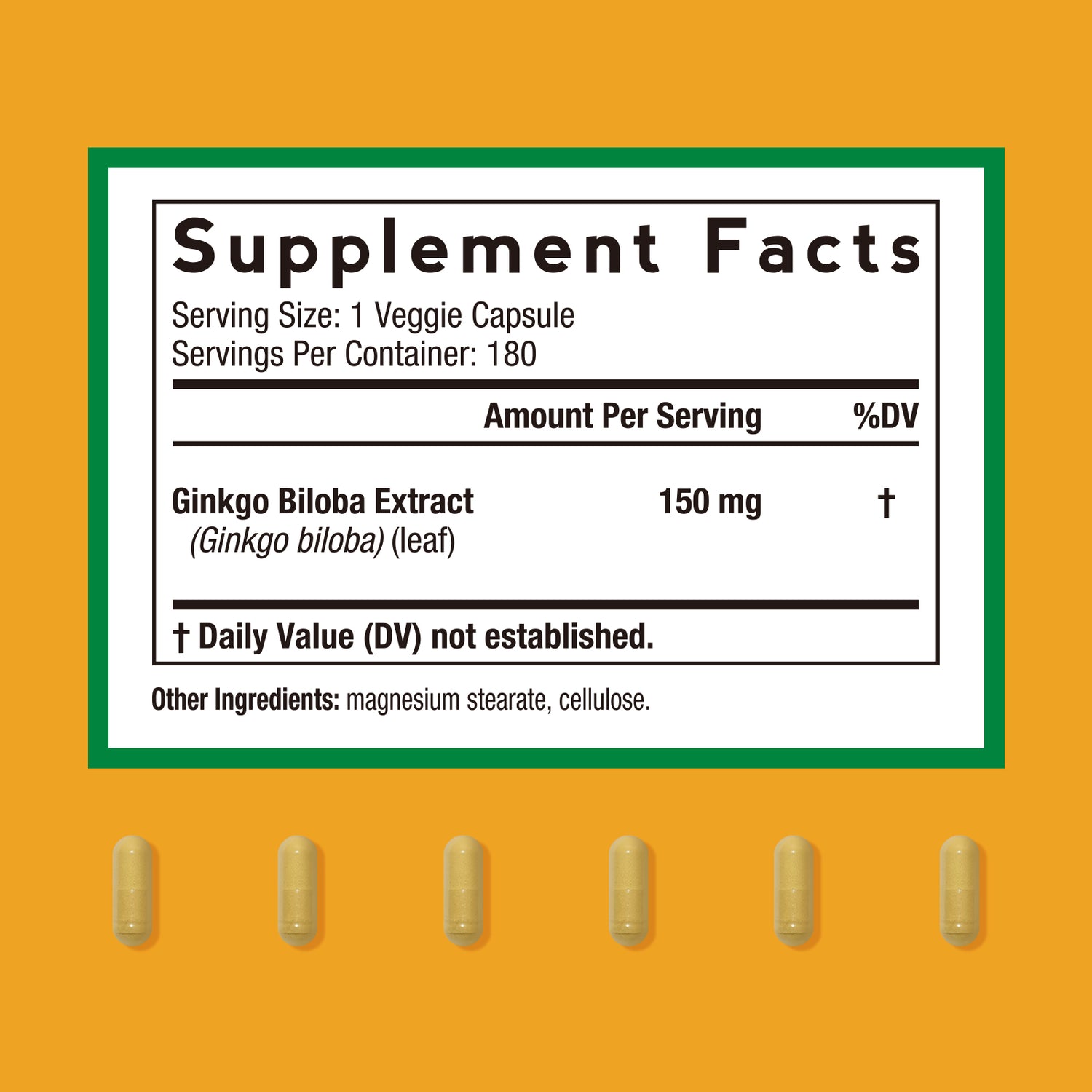 Ginkgo Biloba Capsule