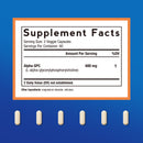 Alpha GPC 600 mg