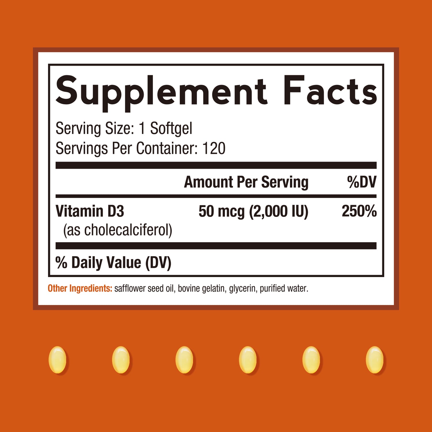 Vitamin D3 2000 IU