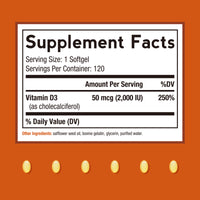 Vitamin D3 2000 IU