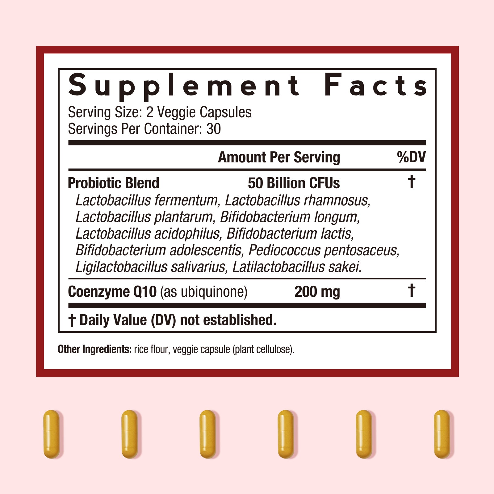 CoQ10 + Probiotics