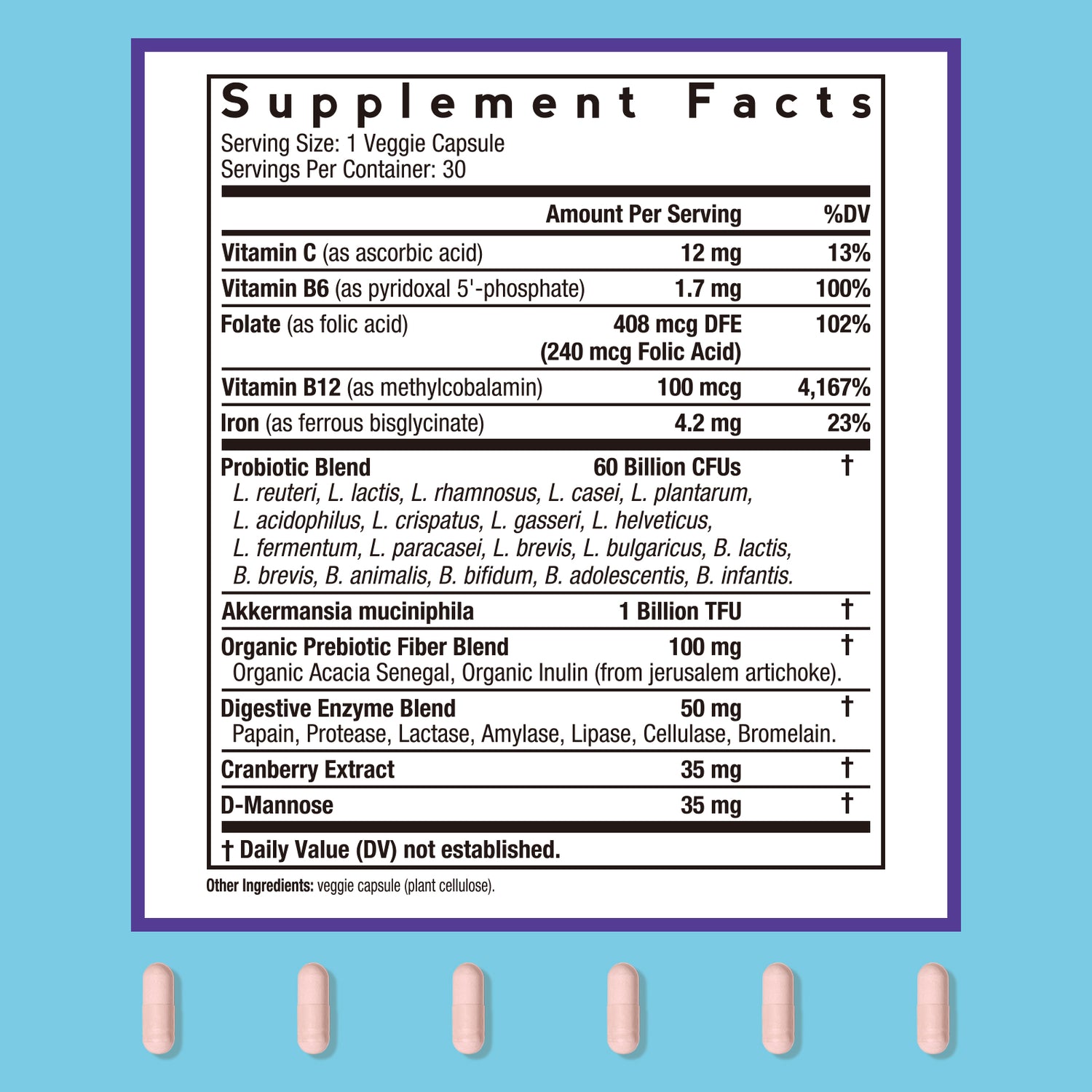 Women's Probiotics AKK Iron