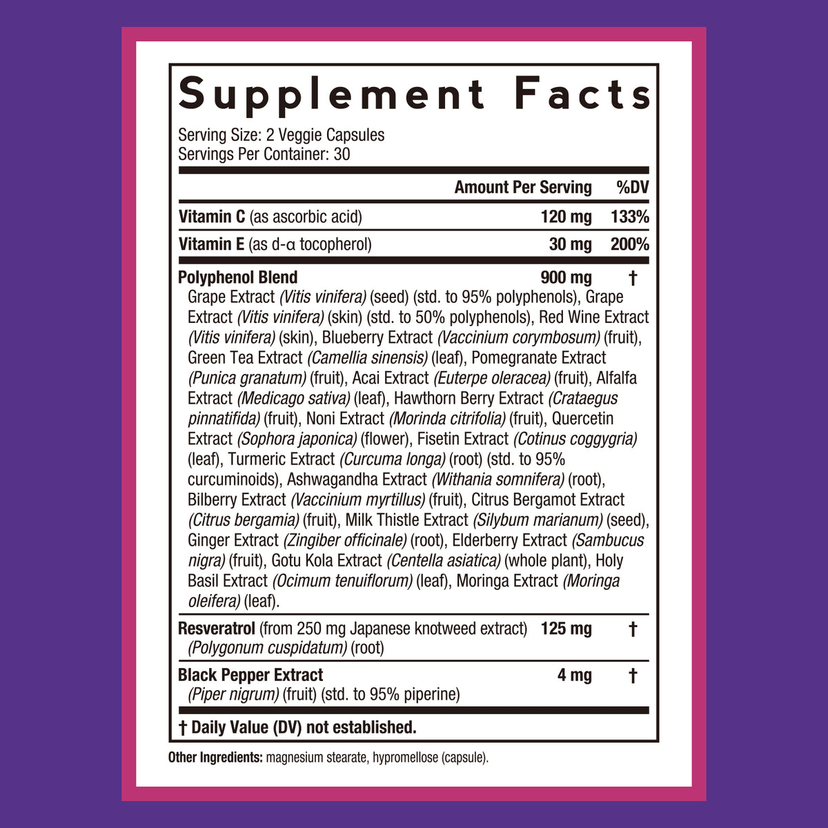 Resveratrol Complex
