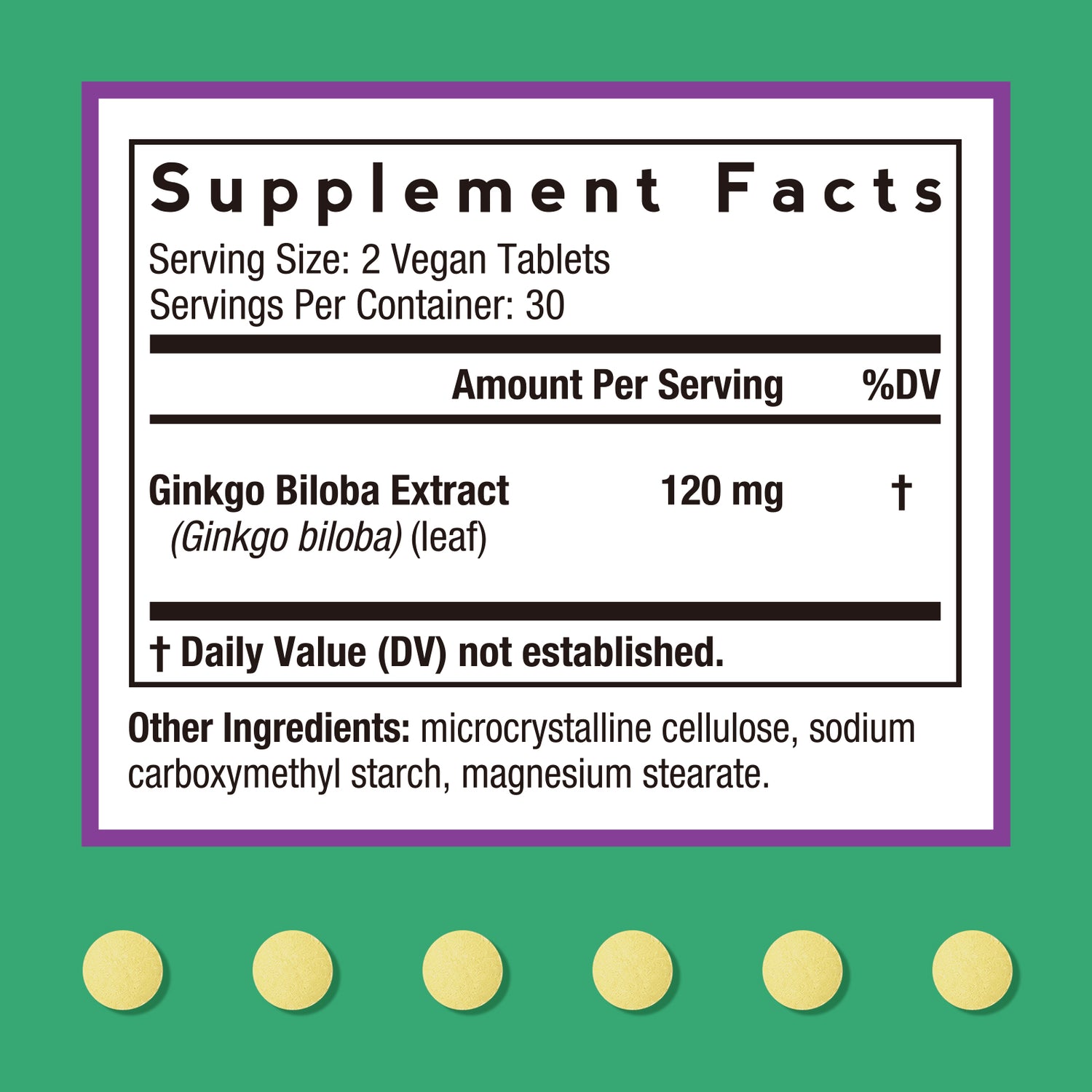 Ginkgo Biloba Tablet