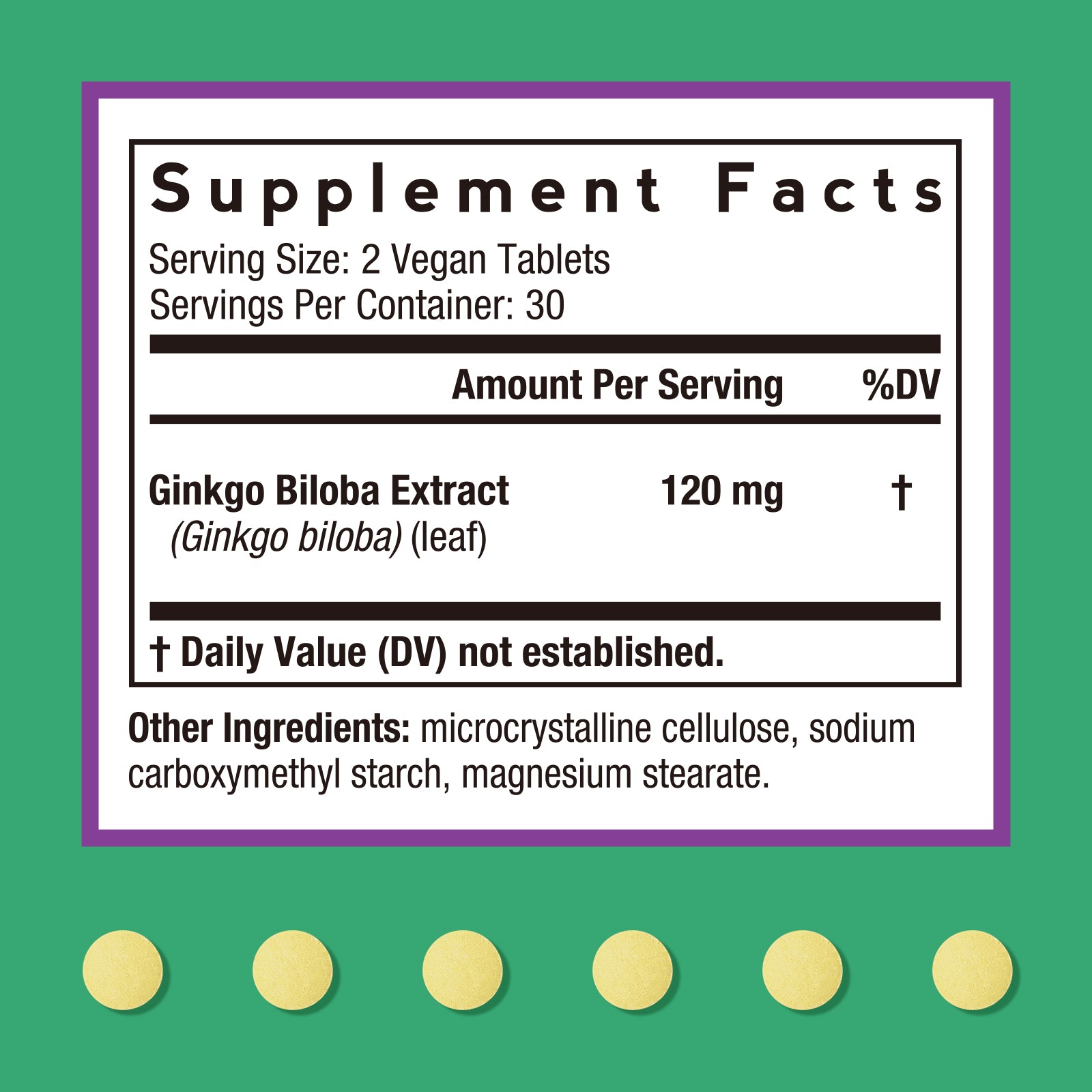 Ginkgo Biloba Tablet