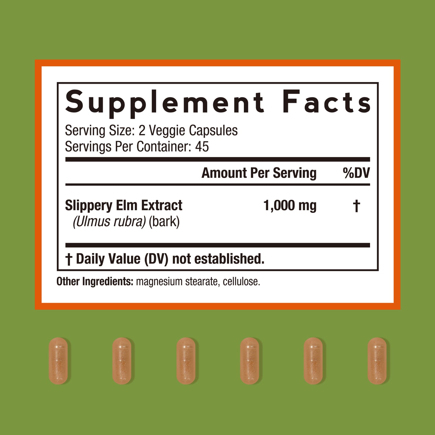 Slippery Elm Bark