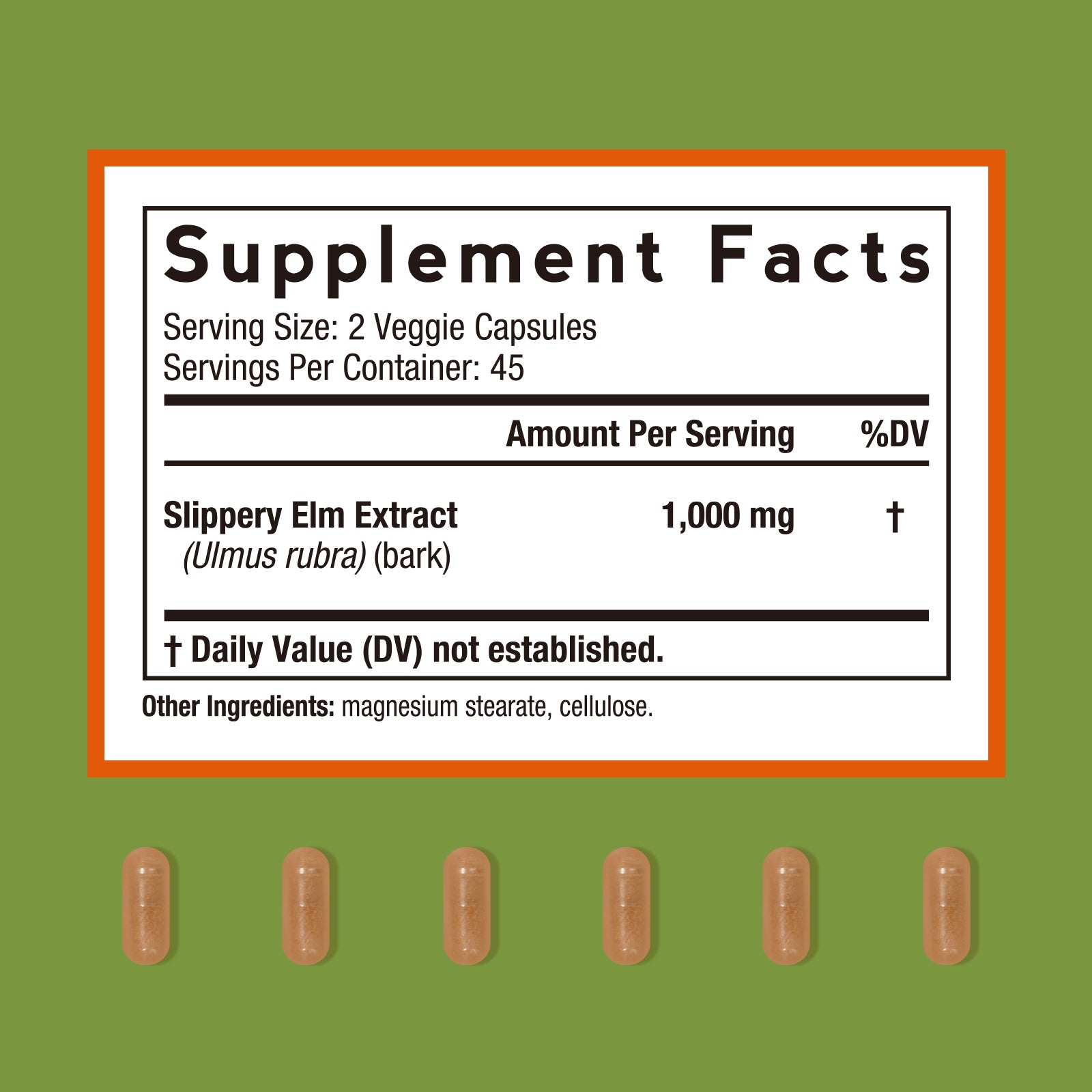 Slippery Elm Bark