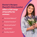Doctor's Recipes Myo-Inositol & D-Chiro Inositol support hormone, ovarian, menstrual health