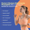 Doctor's Recipes Akkermansia Probiotic promote gut digestive immune Health & GLP-1 production