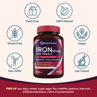 Iron 65mg with Vitamin C