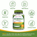 Doctor's Recipes Moringa is free of GMO gluten soy dairy