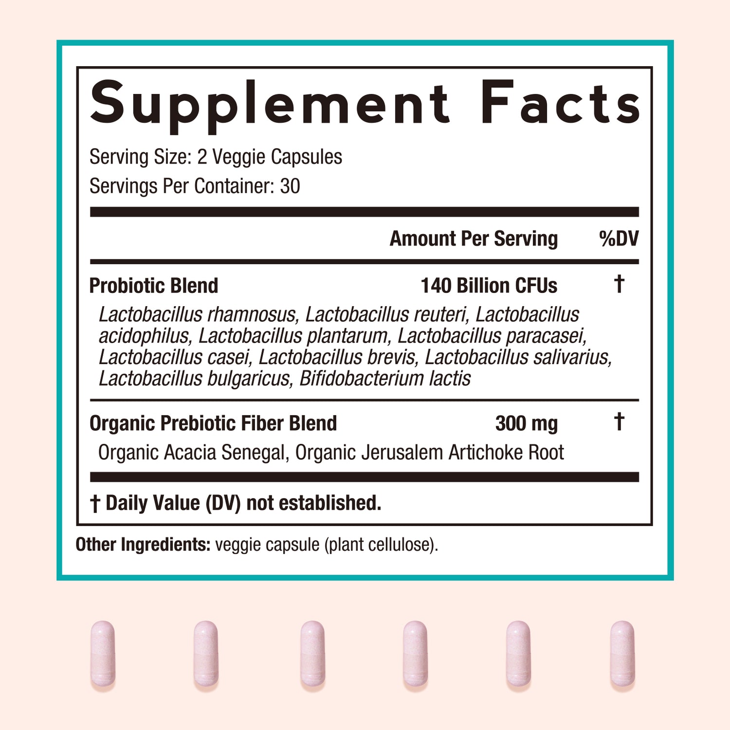 Women's Probiotics 140 Billion CFU