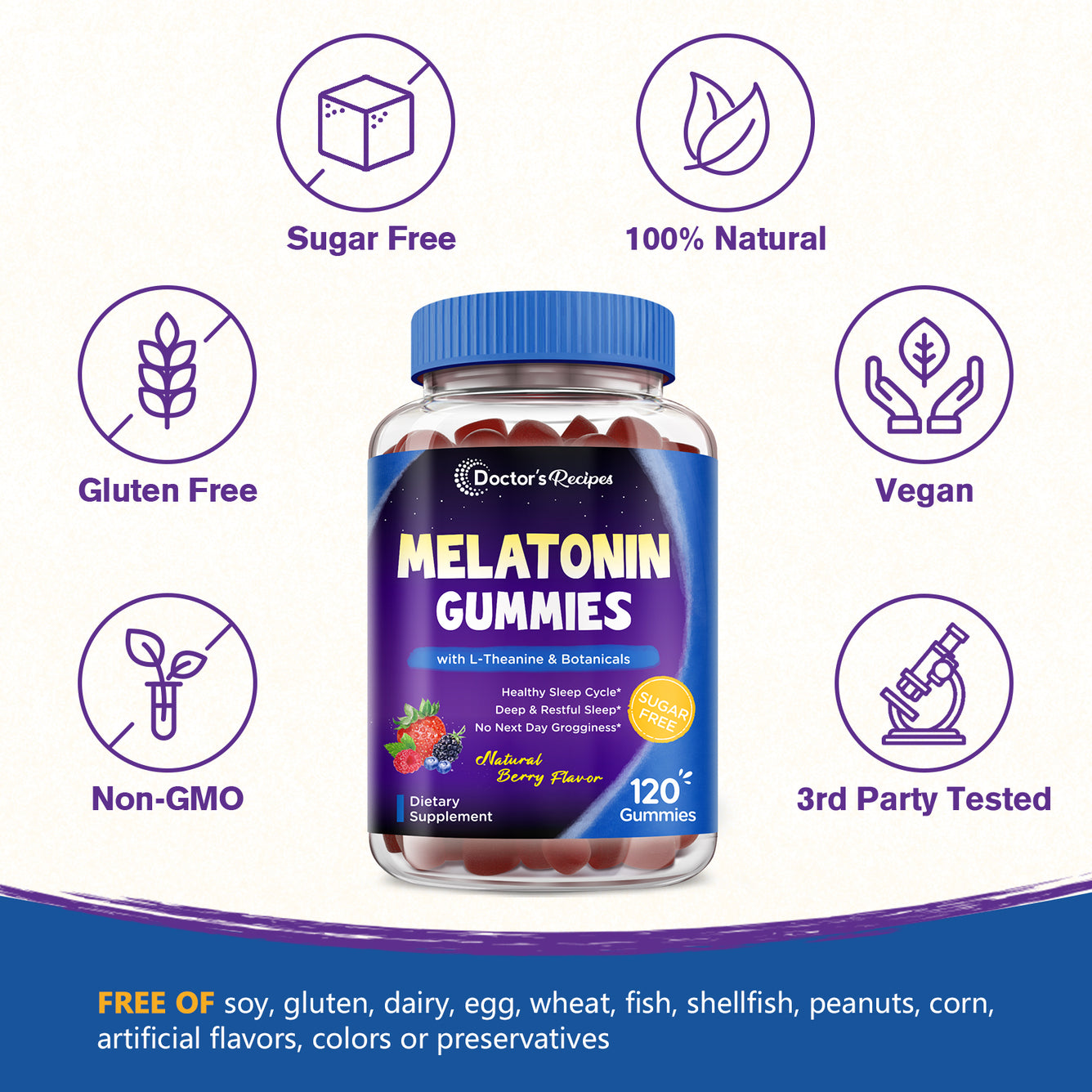 Melatonin Gummies 5mg 120ct