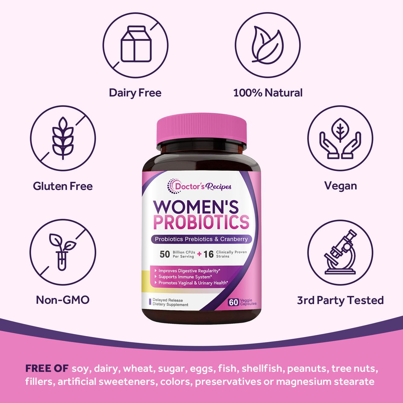 50 Billion Women's Probiotics 2 Pack