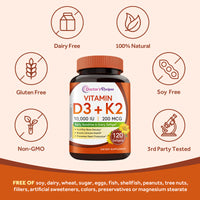 Vitamin D3 + K2