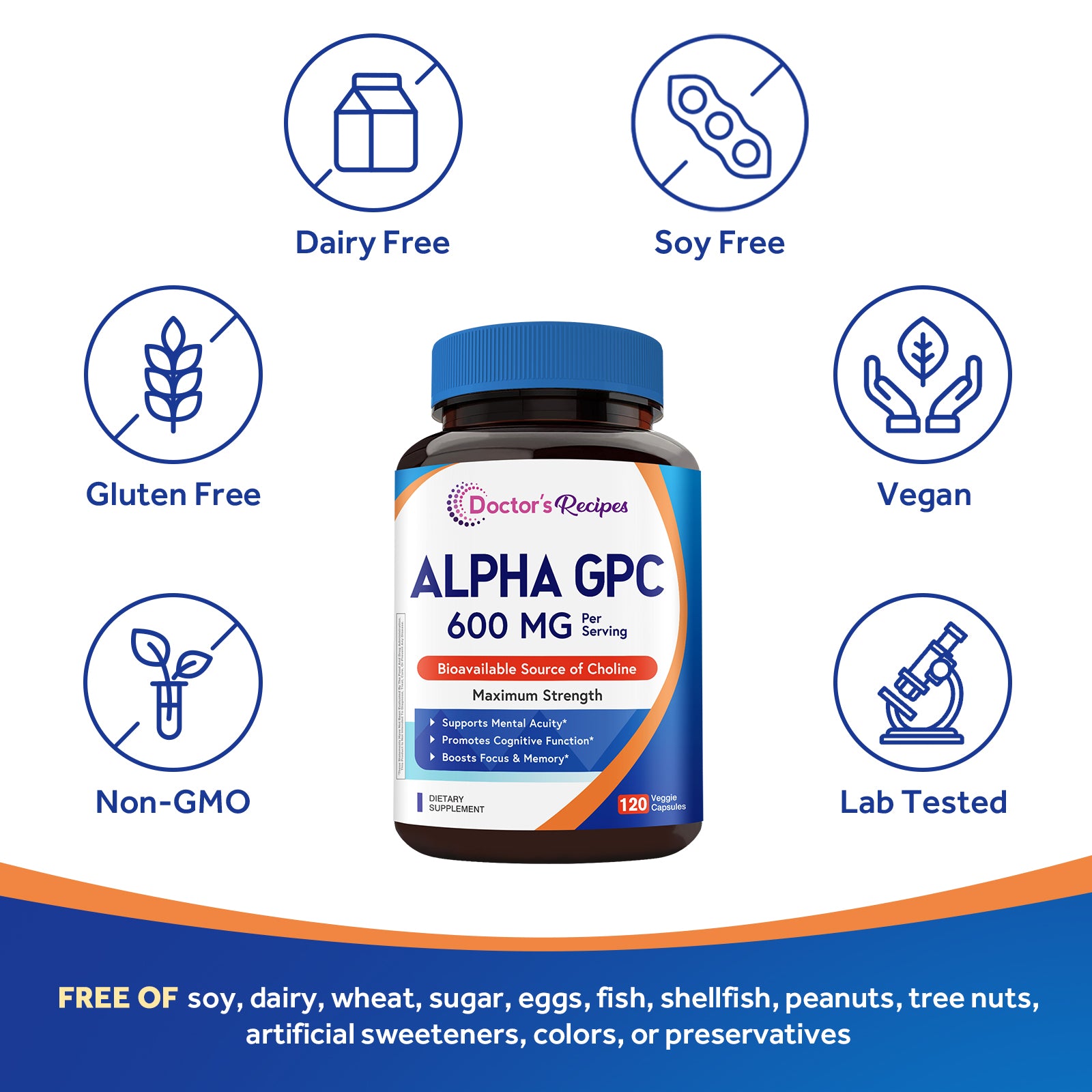 Alpha GPC 600 mg