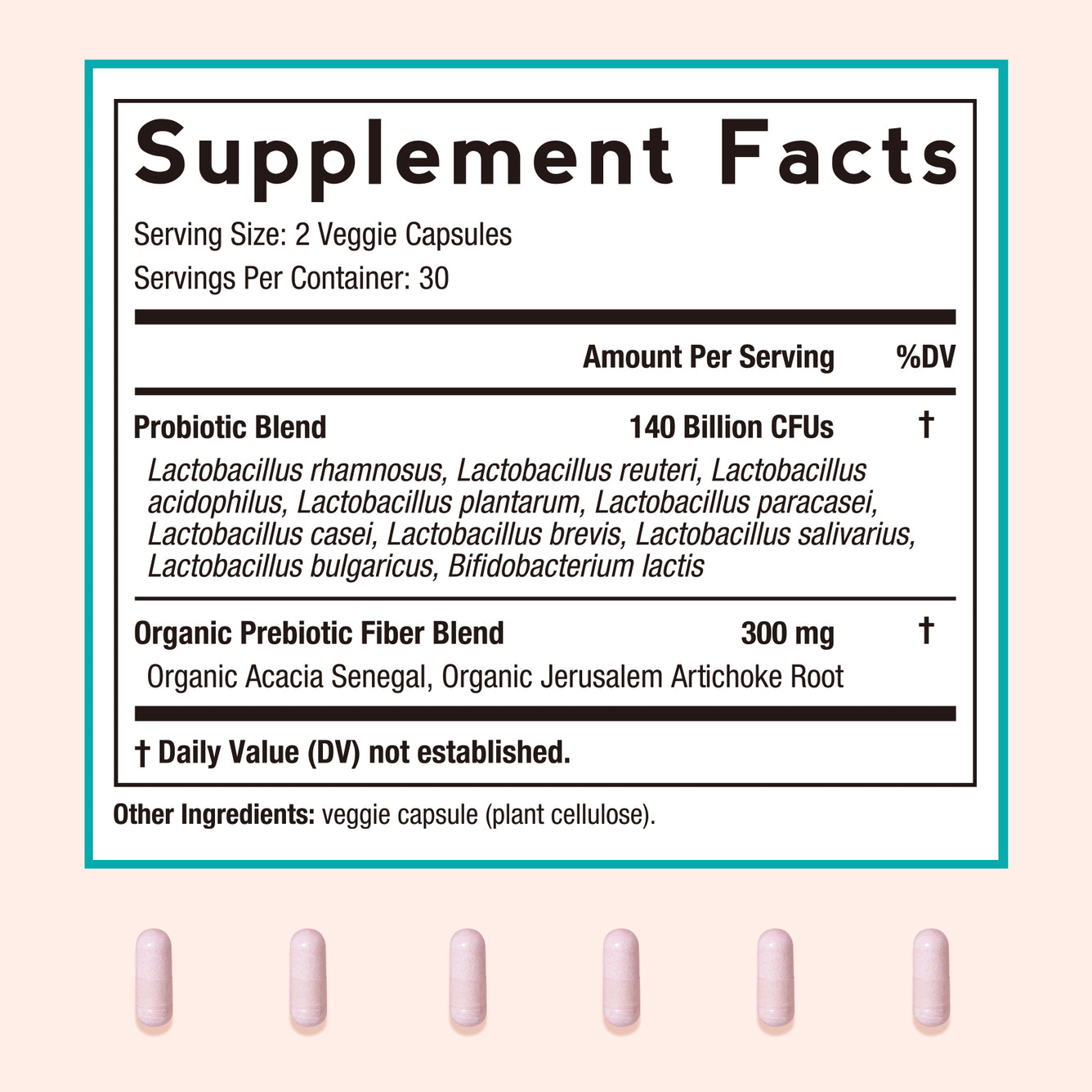Women's Probiotics 140 Billion CFU