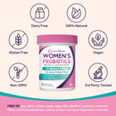 Doctor's Recipes Women's Probiotics is free of GMO gluten soy dairy