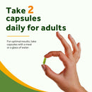 Take 2 Doctor’s Recipes Moringa capsules daily for adults