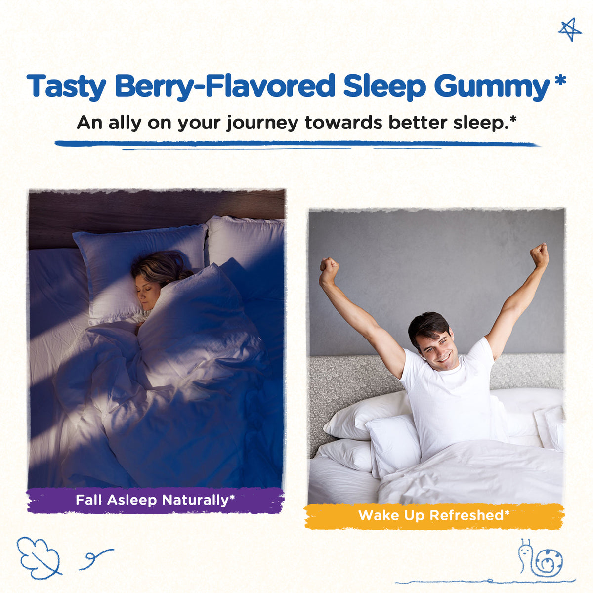 Doctor's Recipes Melatonin Gummies is a Tasty Berry-Flavored Sleep Gummy