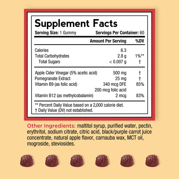 Sugar-Free ACV Gummies