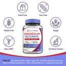 Doctor’s Recipes Magnesium Glycinate is free of GMO gluten soy dairy