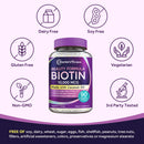 Doctor’s Recipes Biotin is free of GMO gluten soy dairy