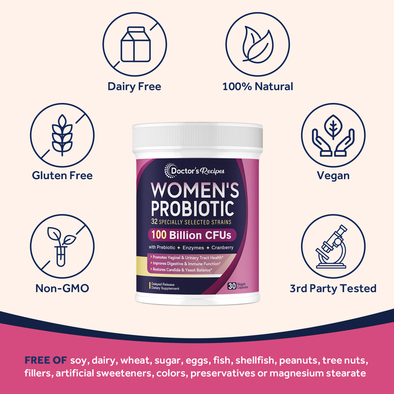 100 Billion Women's Probiotic