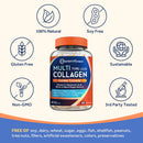 Doctor's Recipes Multi Collagen Peptide is free of GMO gluten soy dairy