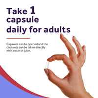 Take 1 Doctor’s Recipes Magnesium Glycinate capsules daily for adults