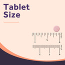 Doctor’s Recipes Methyl B12 tablet size is around 1/4 inches
